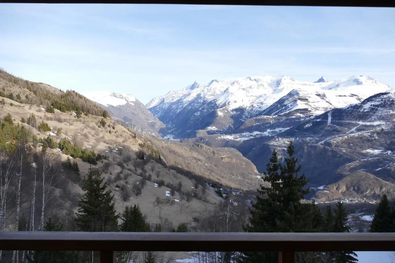 Studio Coin Montagne A Auris En Oisans Avec Vue Magnifique